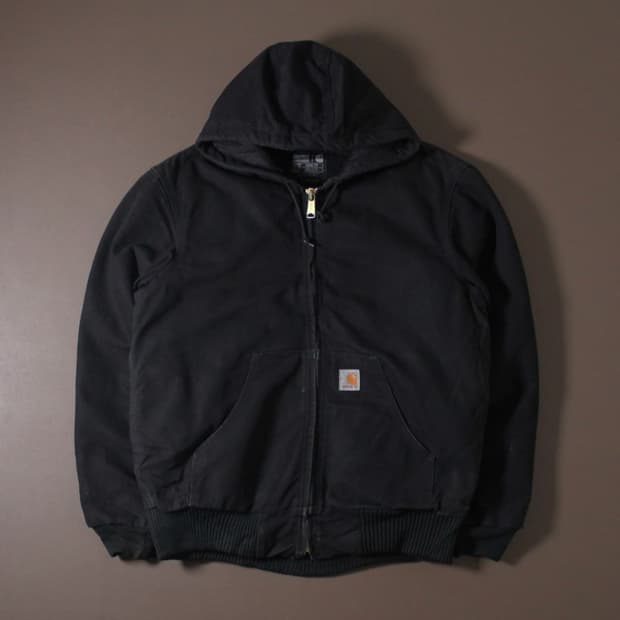 Carhartt 칼하트 J140 블랙 덕 액티브 자켓