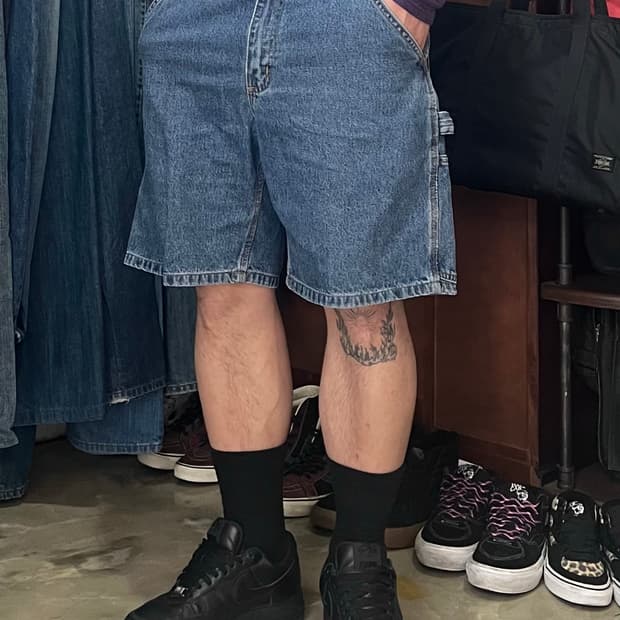 Carhartt 카펜터 데님 숏팬츠 32