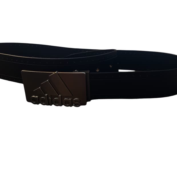 아디다스 벨트 Adidas big buckle (black)