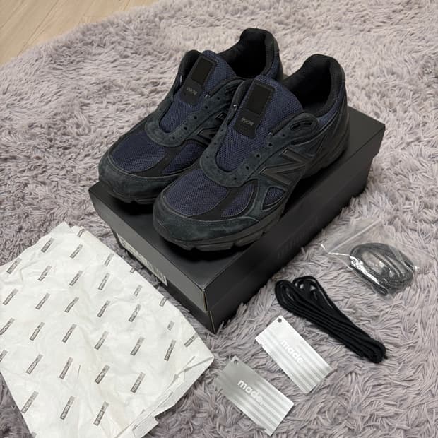 뉴발란스990v3 JJJJound 네이비 265사이즈