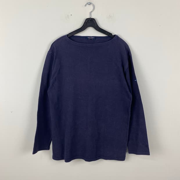 세인트제임스 네이비 길도 롱슬리브 긴팔티 M
