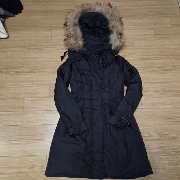 에고이스트 라쿤퍼 롱 패딩 점퍼