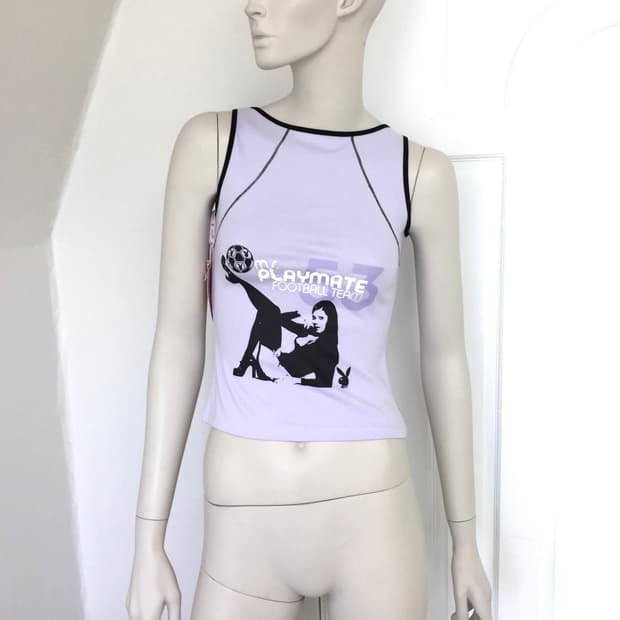 Play boy 2005 lavender Sporty Top