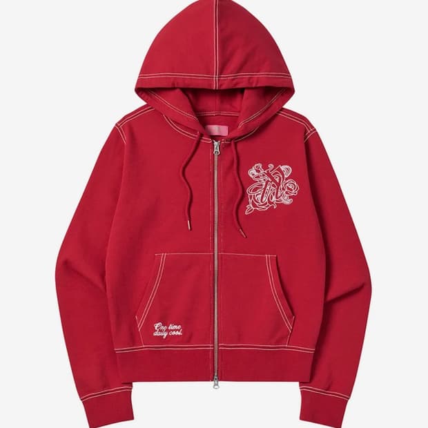 엔와이엑스엑스 로즈 후드집업