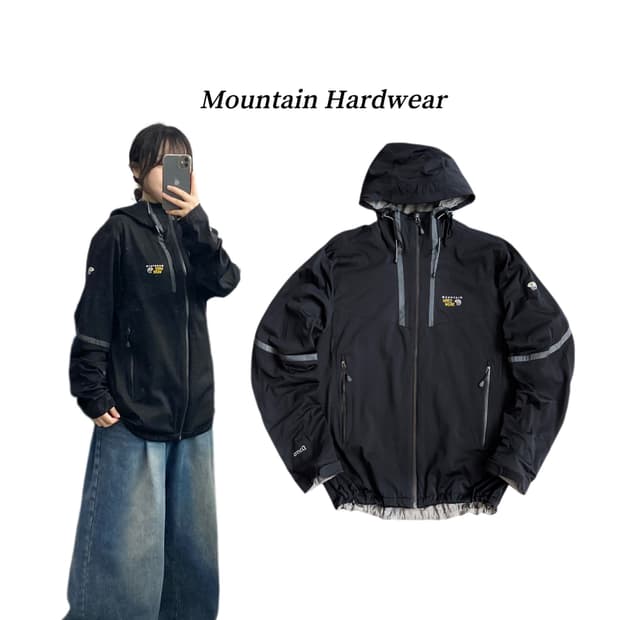 마운틴하드웨어 고프코어 드라이큐 마운틴 바람막이 자켓