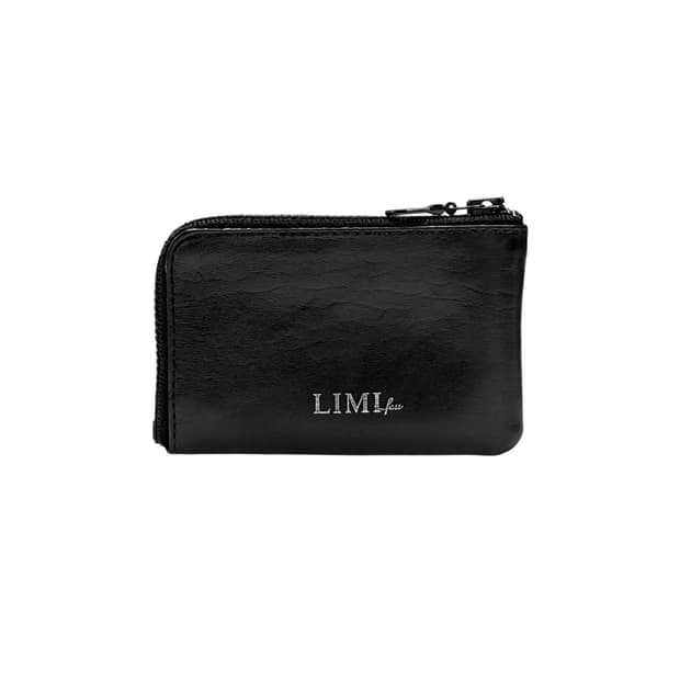 mini double zip wallet