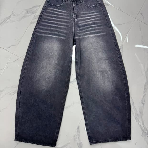 •japanese vintage 자수 벌룬팬츠