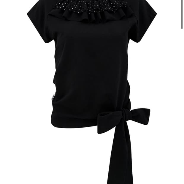 체메씨 FRILL TIE TEE