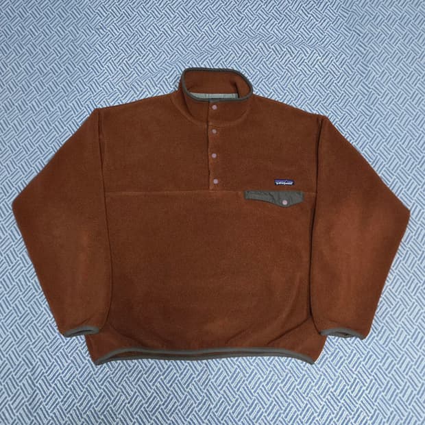 (L)파타고니아 08s 빈티지브라운 신칠라 플리스 카멜