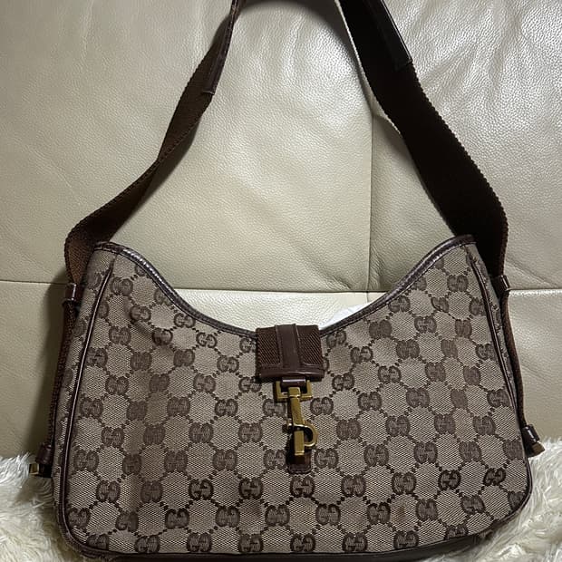 구찌 CG 캔버스 숄더백