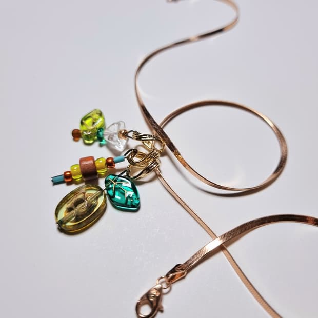 European daily 목걸이 펜던트 set