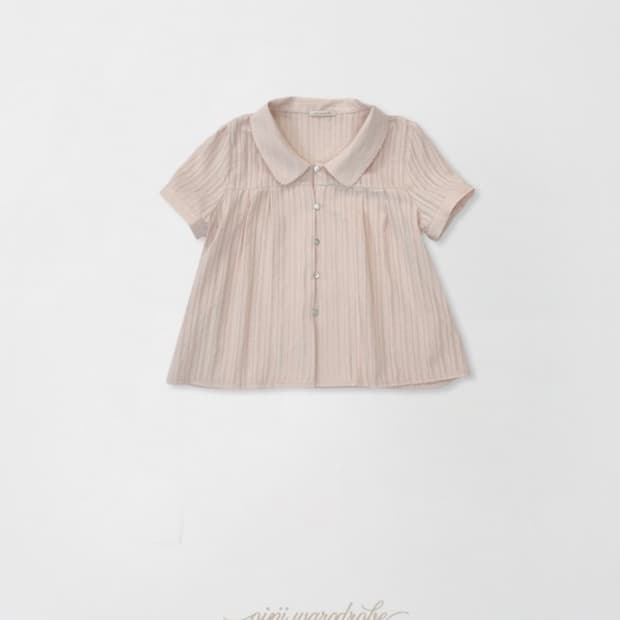 오이니 릴리어 블라우스 연핑크