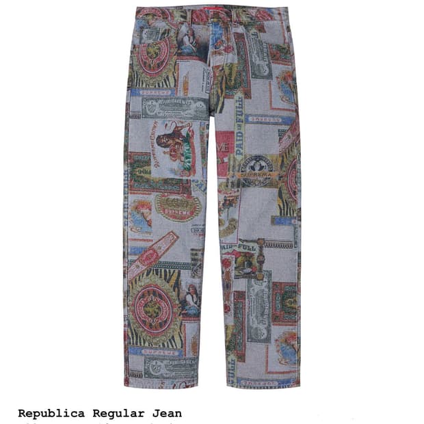 슈프림 리퍼블리카 데님팬츠
