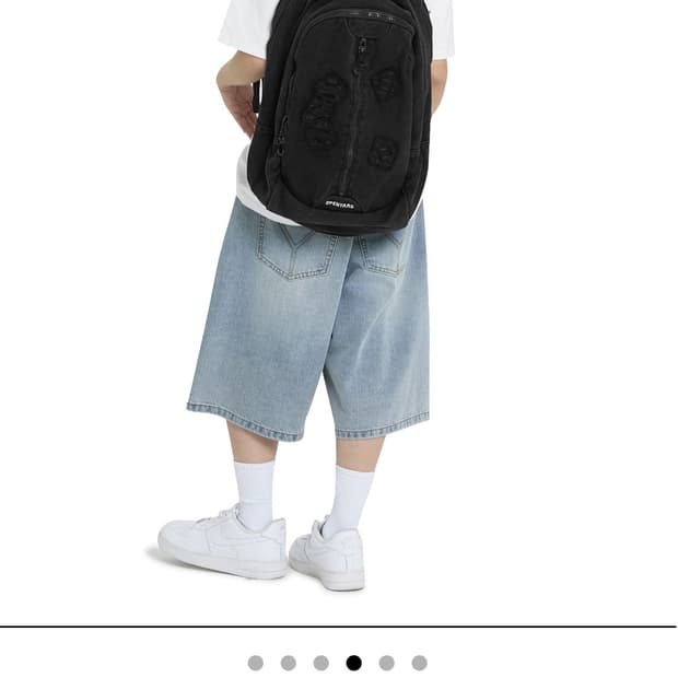 OPENYARD WASHED ZIP BACKPACK - BLACK
