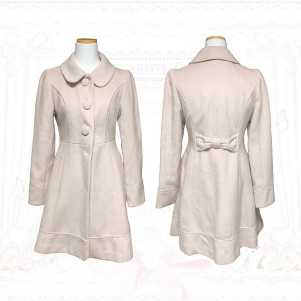 로디스포토 히메갸루 라떼갸루 핑크 코트