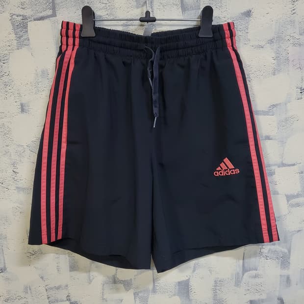아디다스 삼선 기능성 트랙탑 반바지 