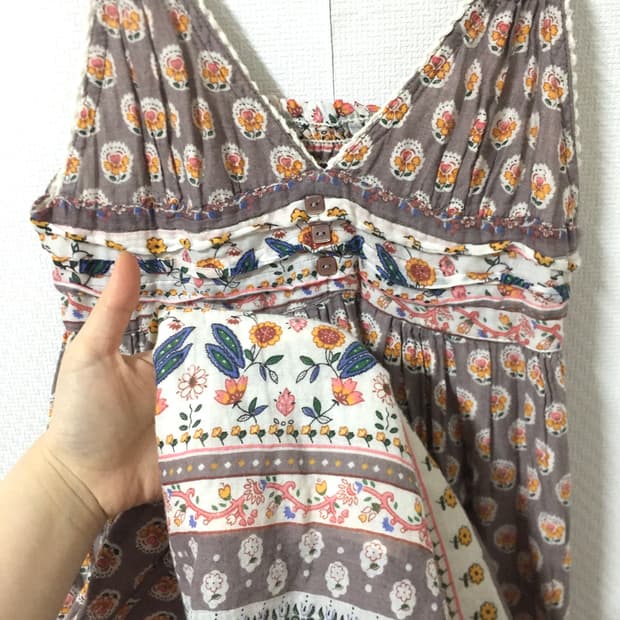 vintage hagumi  flower dress