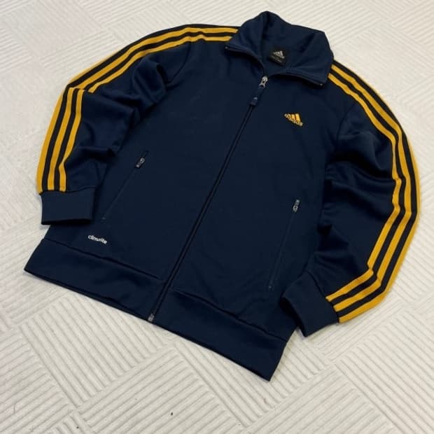 아디다스 네이비 남노 트랙탑 져지집업 90/S