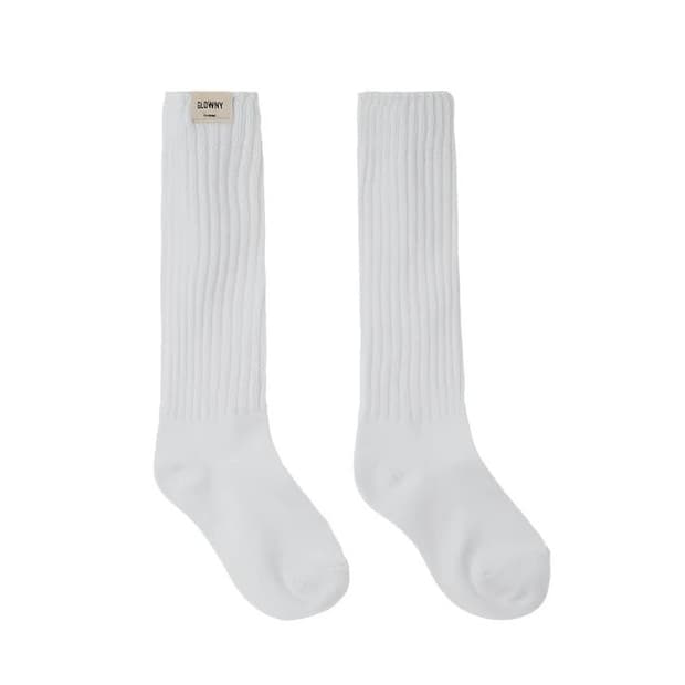 EVERYDAY G KNIT SOCKS (WHITE)