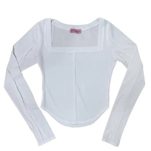 플리즈노팔로우 바비탑 화이트 ss