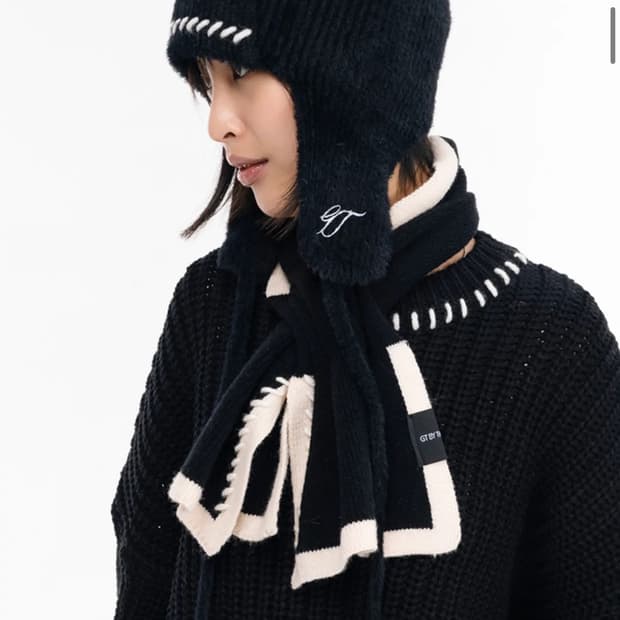 Earmuffs Beanie Black