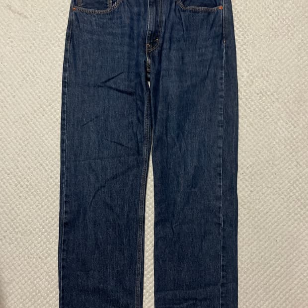 [34X32] 리바이스 555 96 릴랙스 스트레이트 핏 데님 팬츠