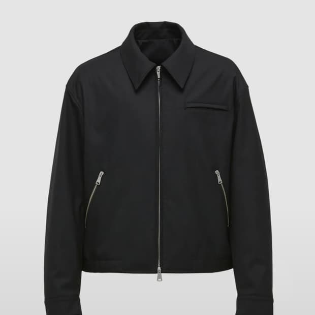 쿠어 스티프 울 블렌디드 집업 자켓 WOMEN FREE