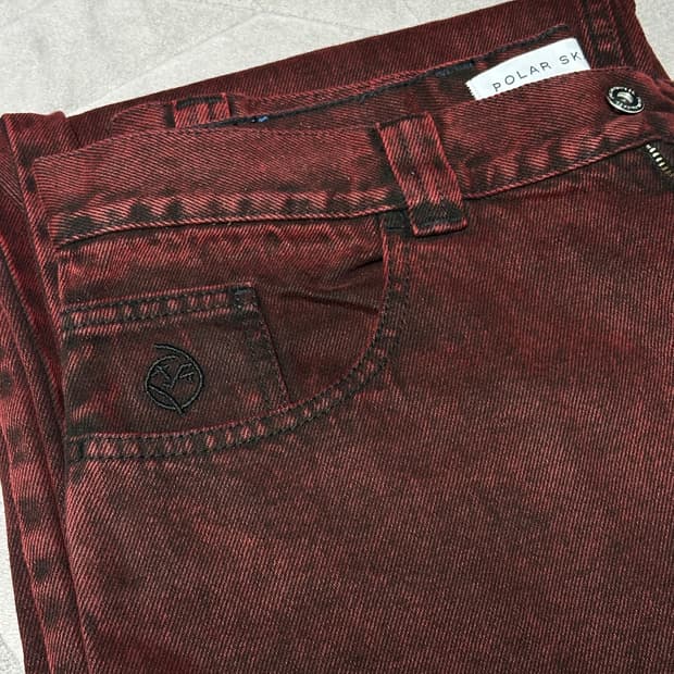 폴라스케이트 빅보이 레드블랙 M