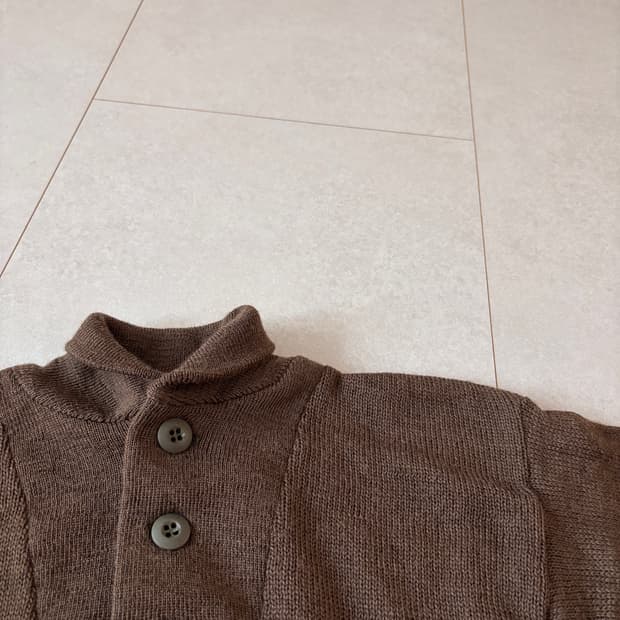 90s 미군 울 스웨터 — 군복인데, 요즘 제일 세련된 니트 M