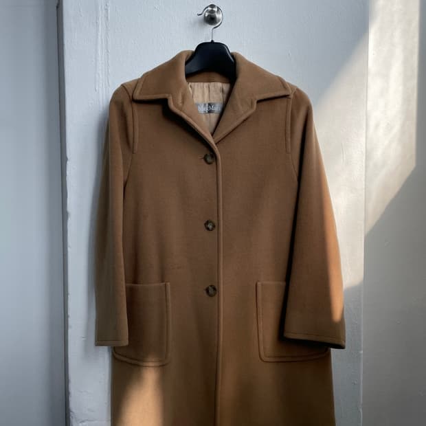 막스마라 싱글 울 코트 