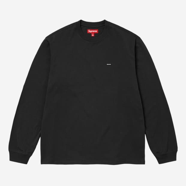 XL - 24fw 슈프림 스몰박스로고 롱슬리브