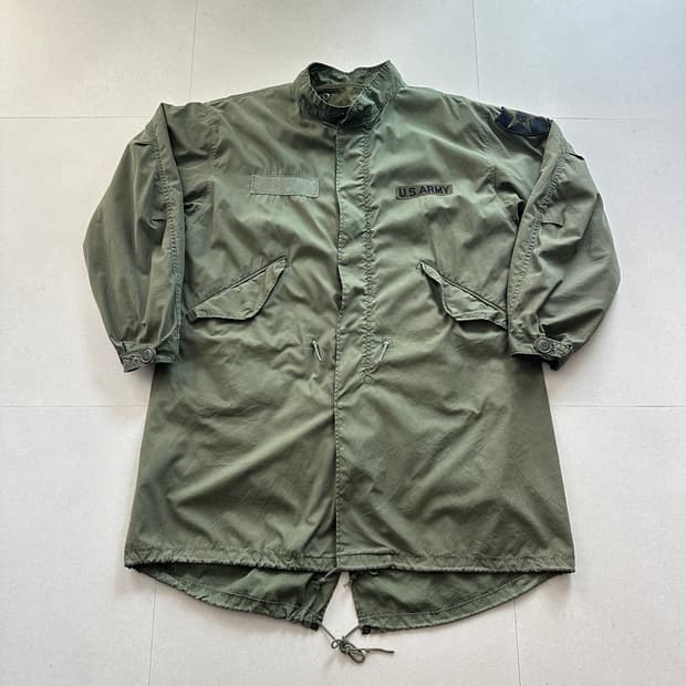 80s USARMY M65 피시테일 파카 자켓 LARGE