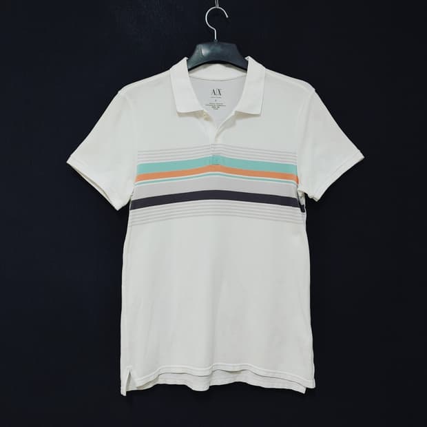ARMANI EXCHANGE 아르마니 익스체인지 반팔 카라티셔츠