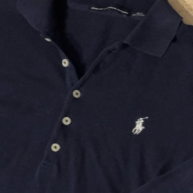 폴로 빈티지 네이비 카라티👕
