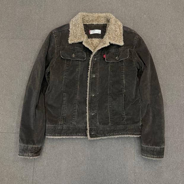 levis 리바이스 코듀로이 쉐르파 트러커 자켓 