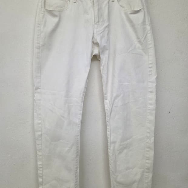 아르마니 익스체인지 화이트 데님 32R