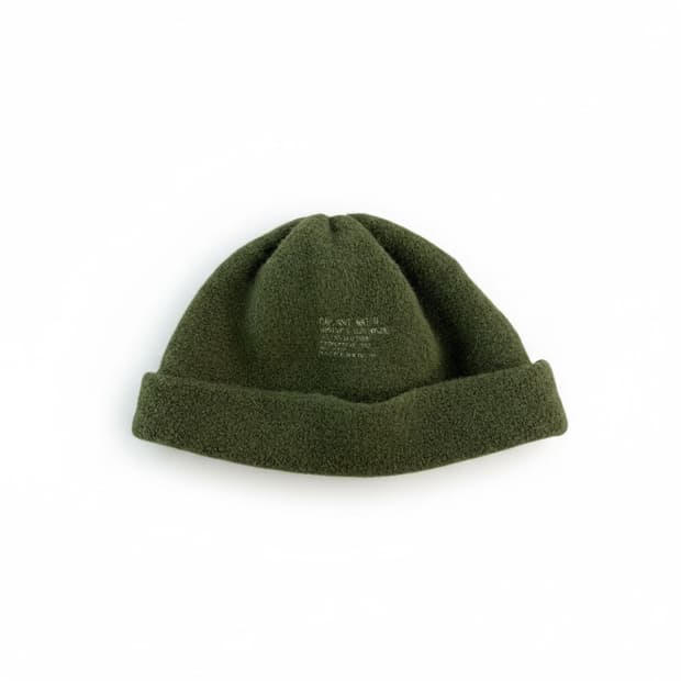 N.Hoolywood Khaki Wool Beanie