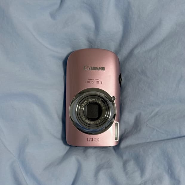 캐논 익서스 IXUS 100IS 디지털카메라 빈티지 디카 핑크