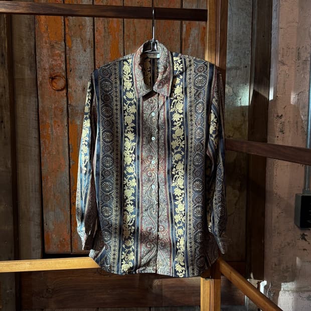 Oriental Paisley Blouse 0006