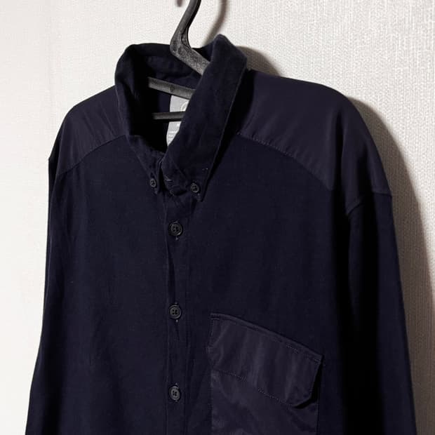 마무트 택티컬 네이비 긴팔 셔츠