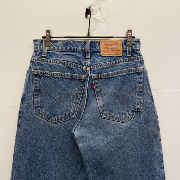 (27.5inch) 90s 빈티지 리바이스 550 블랭크탭