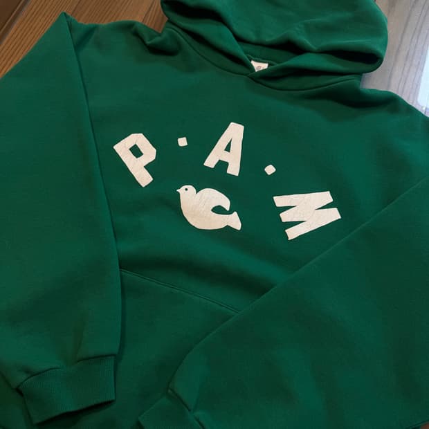 컬렉트피시스 pam 후드 그린 L