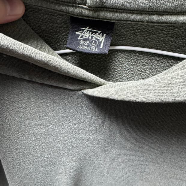 스투시 아워레가시 워크샵 서프맨 다크후드 후드 L