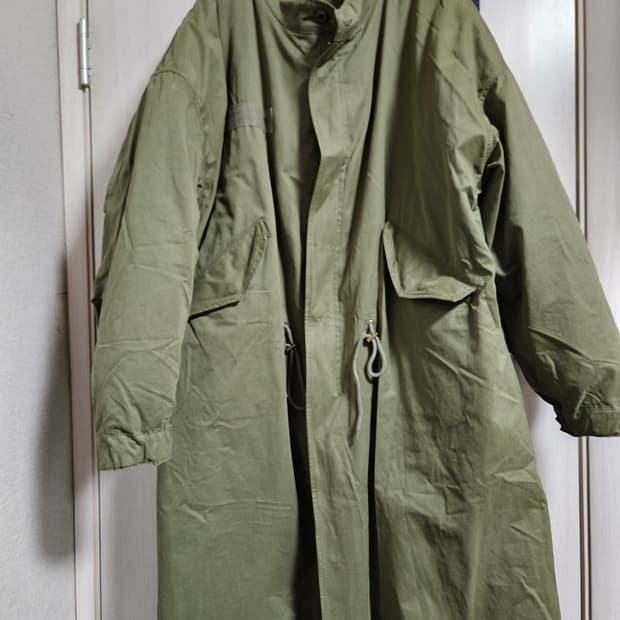 엑스톤즈 피쉬테일파카 개파카 M 사이즈 내피 양면