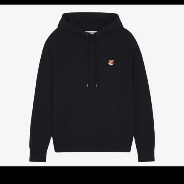 메종키츠네 후드티 라지