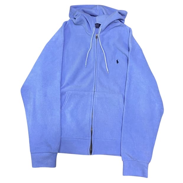 polo fleece hoodie