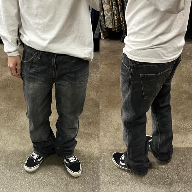 00s 리바이스507 부츠컷 (34“)