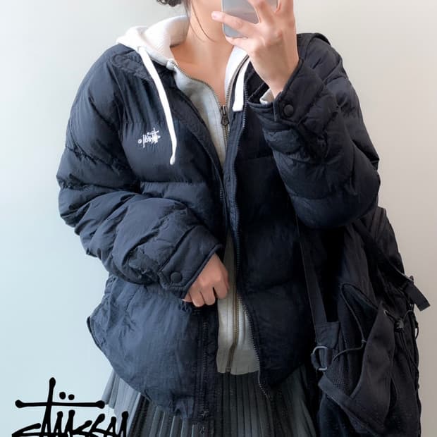 스투시 패딩