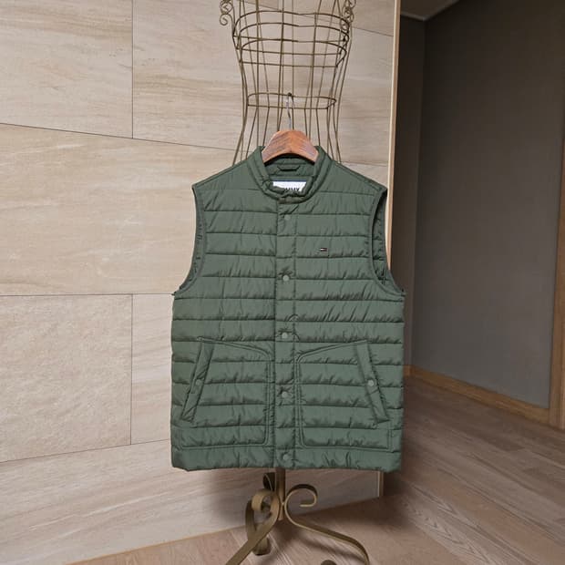 [m] 타미힐피거 남성 패딩 조끼