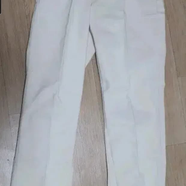 무인양품 레귤러핏 진 에크루 31인치